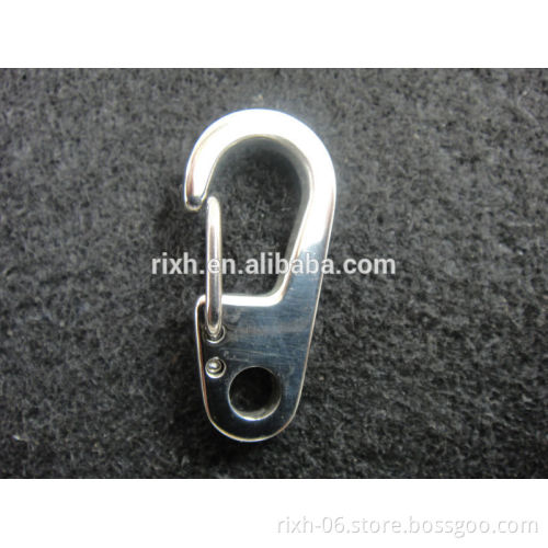 alibaba titanium spring snap titanium key hook/titanium keychain from titanium products manufacture